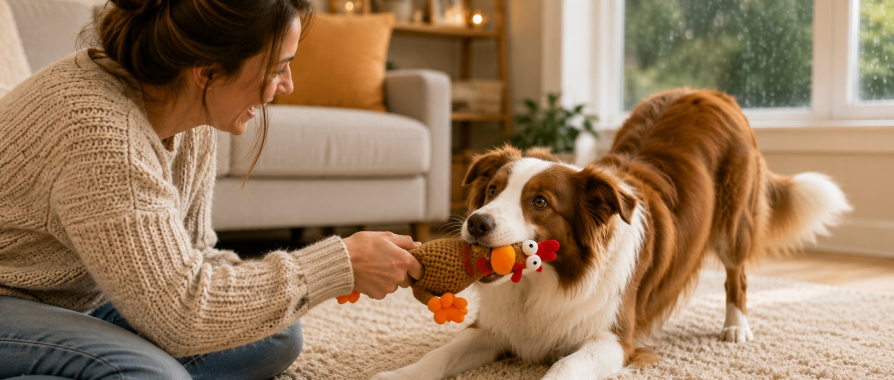 10 Indoor Games to Keep Your Dog Active on Rainy Days