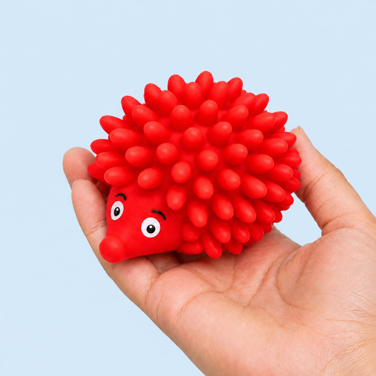 Dokitti Hedgehog Dog Toy with Squeaker Large
