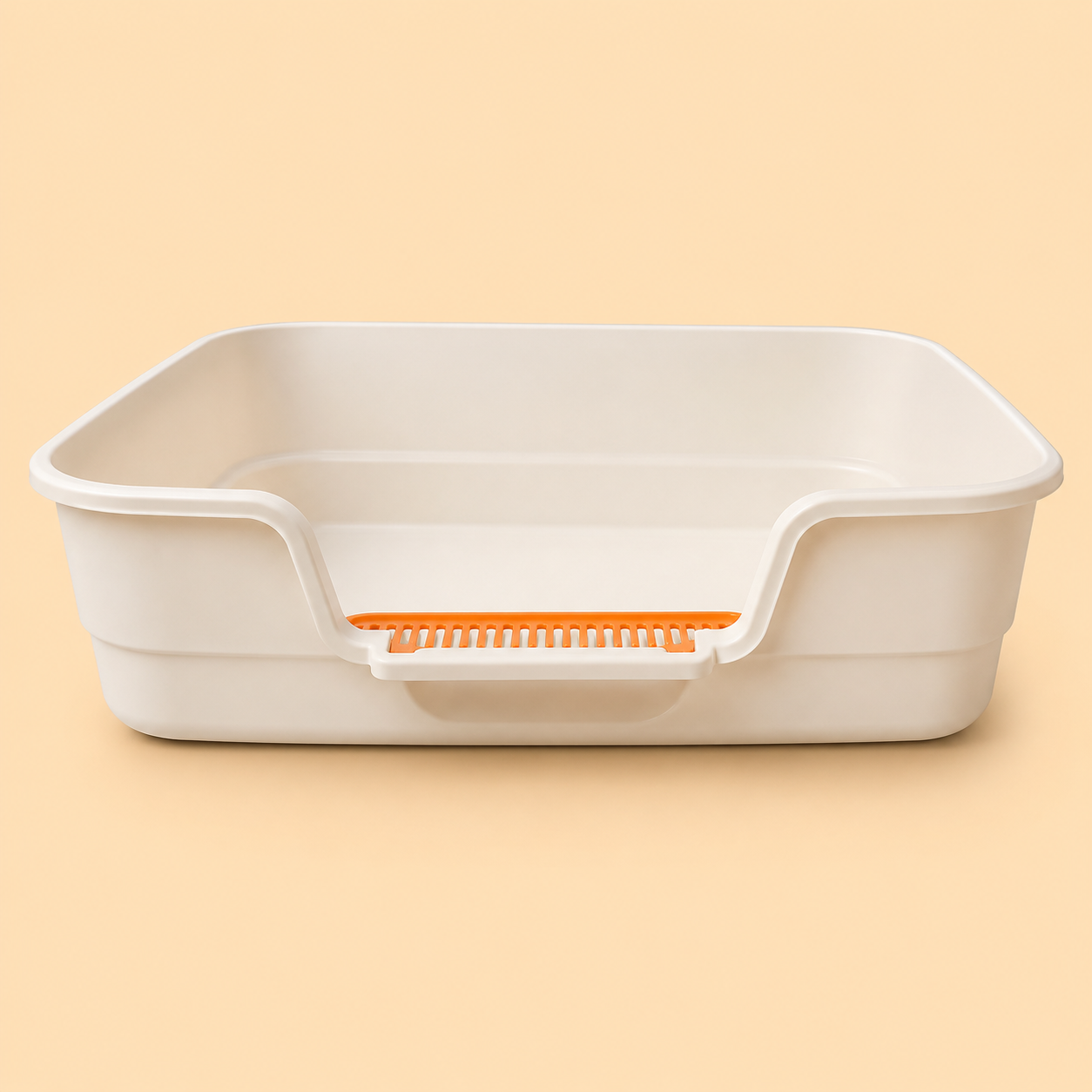 OPEN-TOP CAT LITTER TRAY