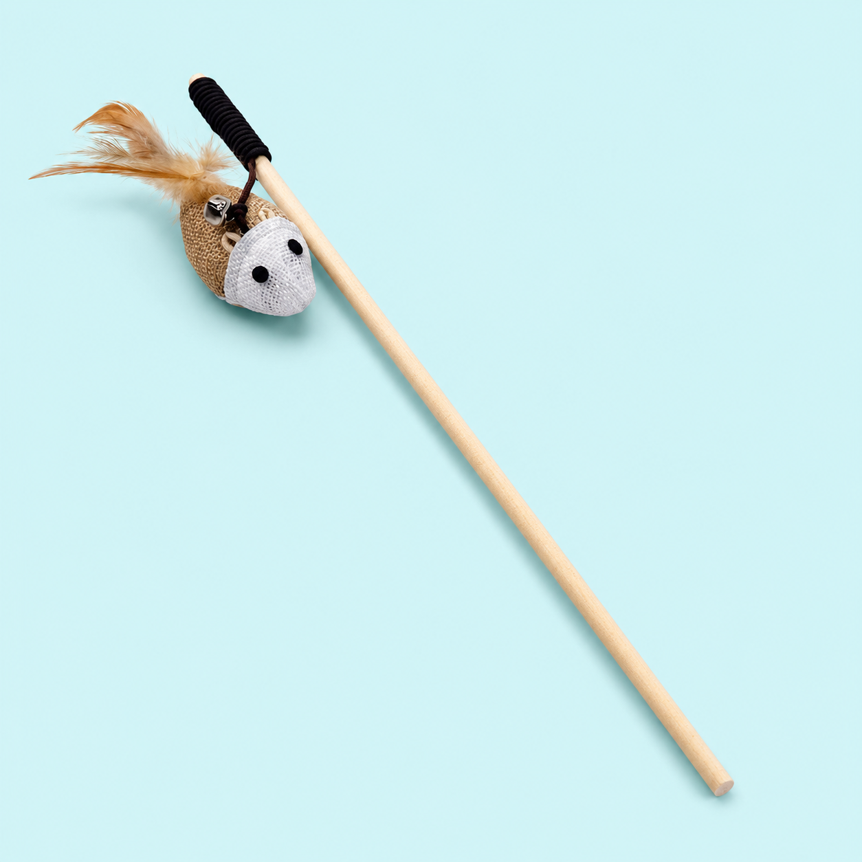 CAT TEASING STICK- RAT