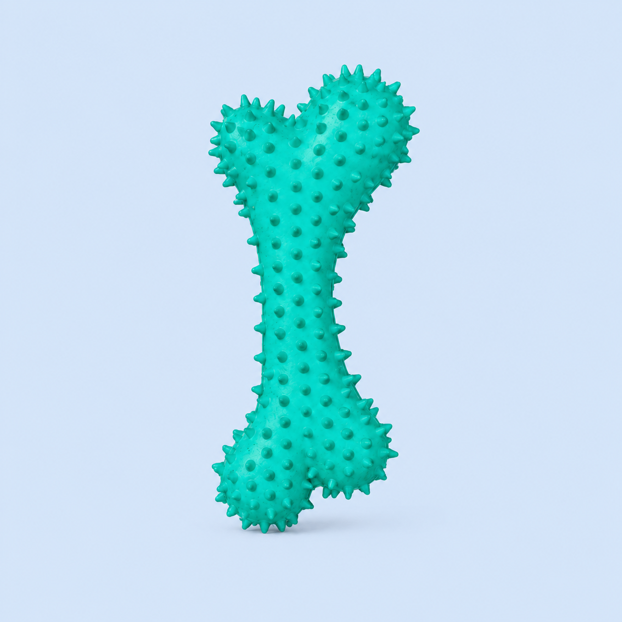 Dokitti Spiky Dental Bone Rubber Chew Toy for Dogs