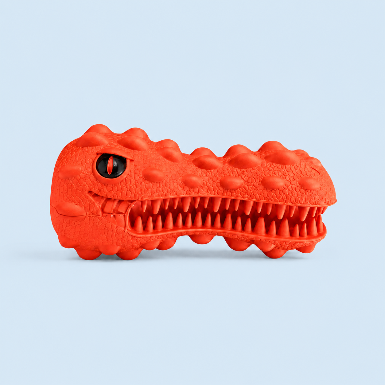 Dokitti Dinosaur Rubber Dog Toy with Squeaker