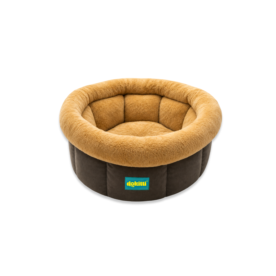 Dokitti Cuddle Cup Calming Pet Bed