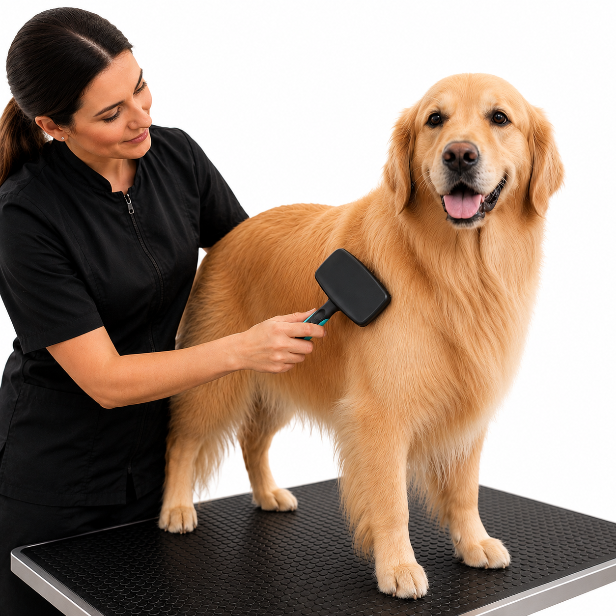 Dokitti Self-Cleaning Slicker Brush for Dogs & Cats