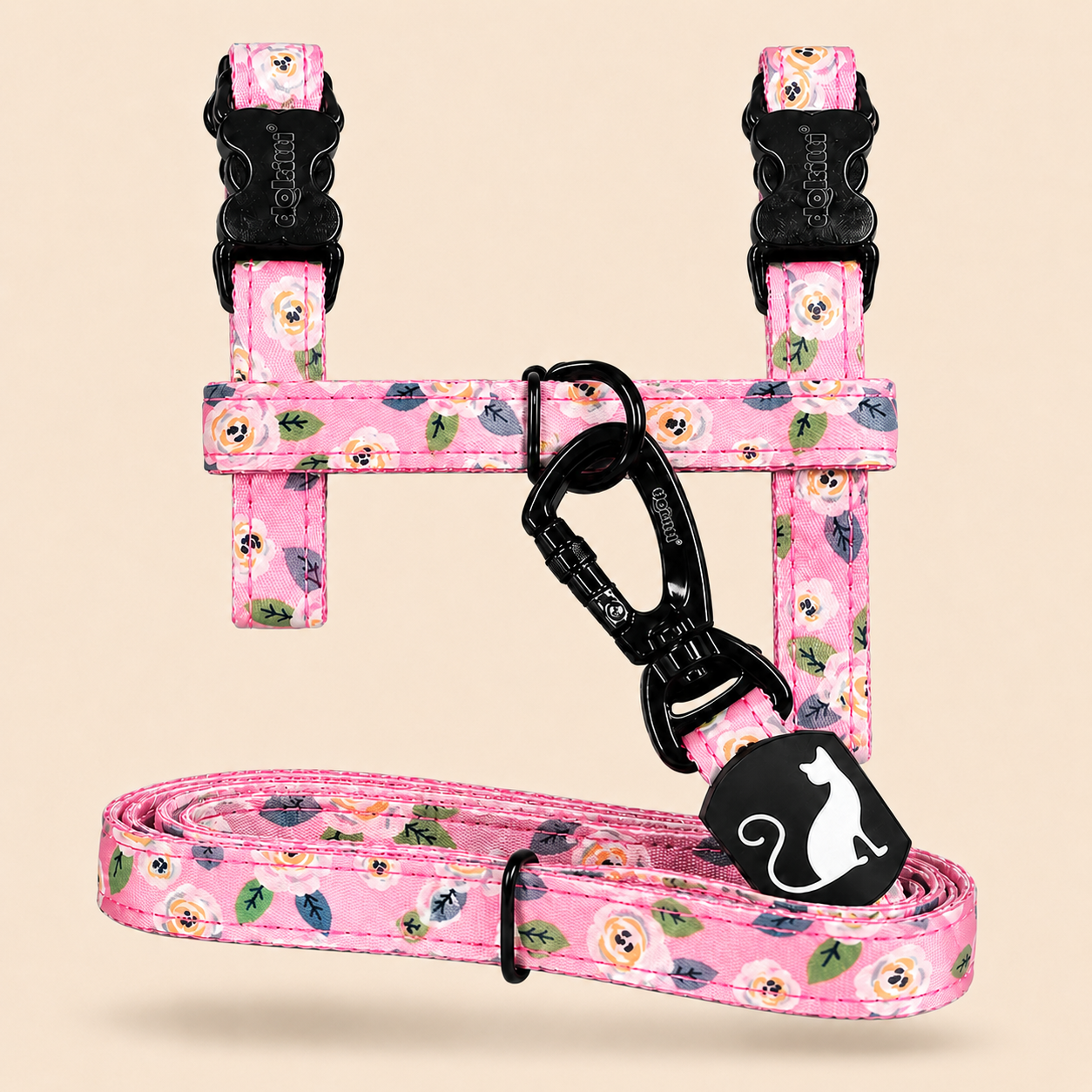 CAT LEASH & HARNESS SET