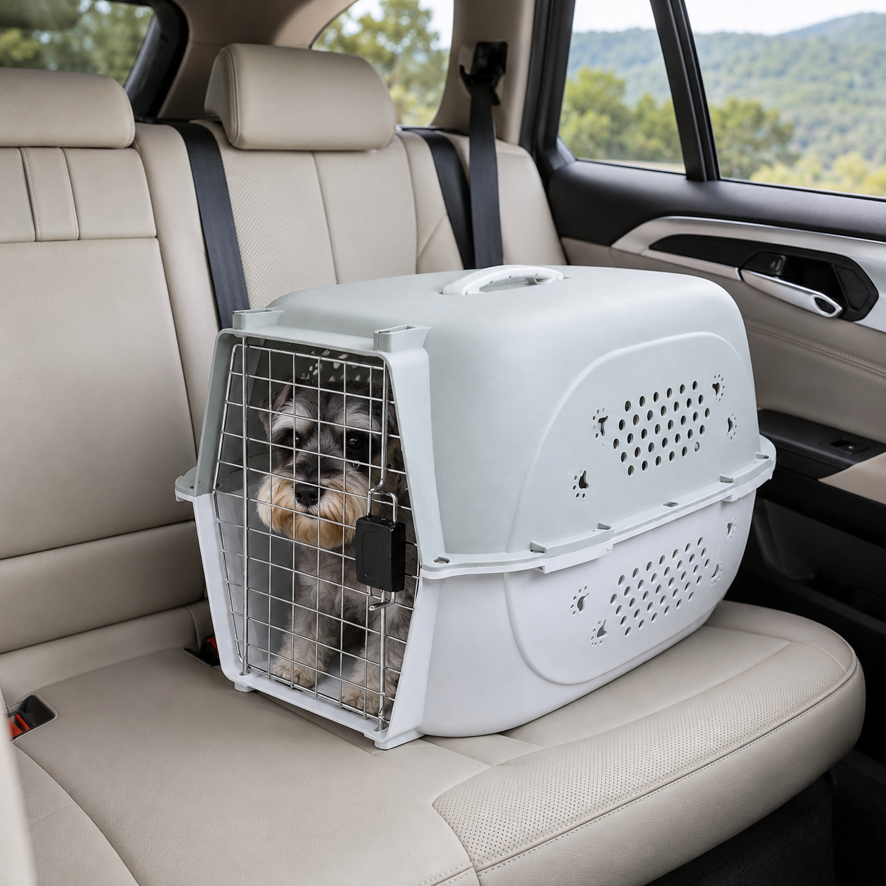 Dokitti Pawport Neo – IATA-Approved Pet Travel Crate for Small & Medium Dogs