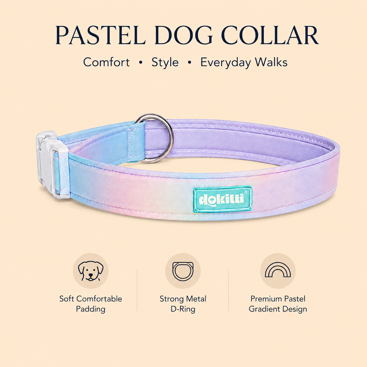 Pawsplash Soft Collar with Mesh Padding