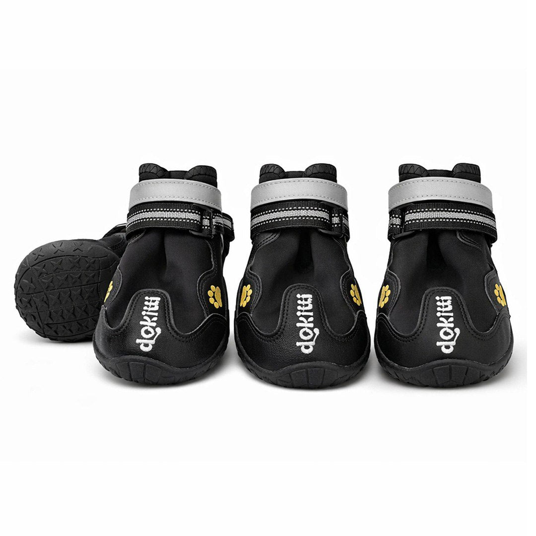 Waterproof Reflective Strap Shoe- Black