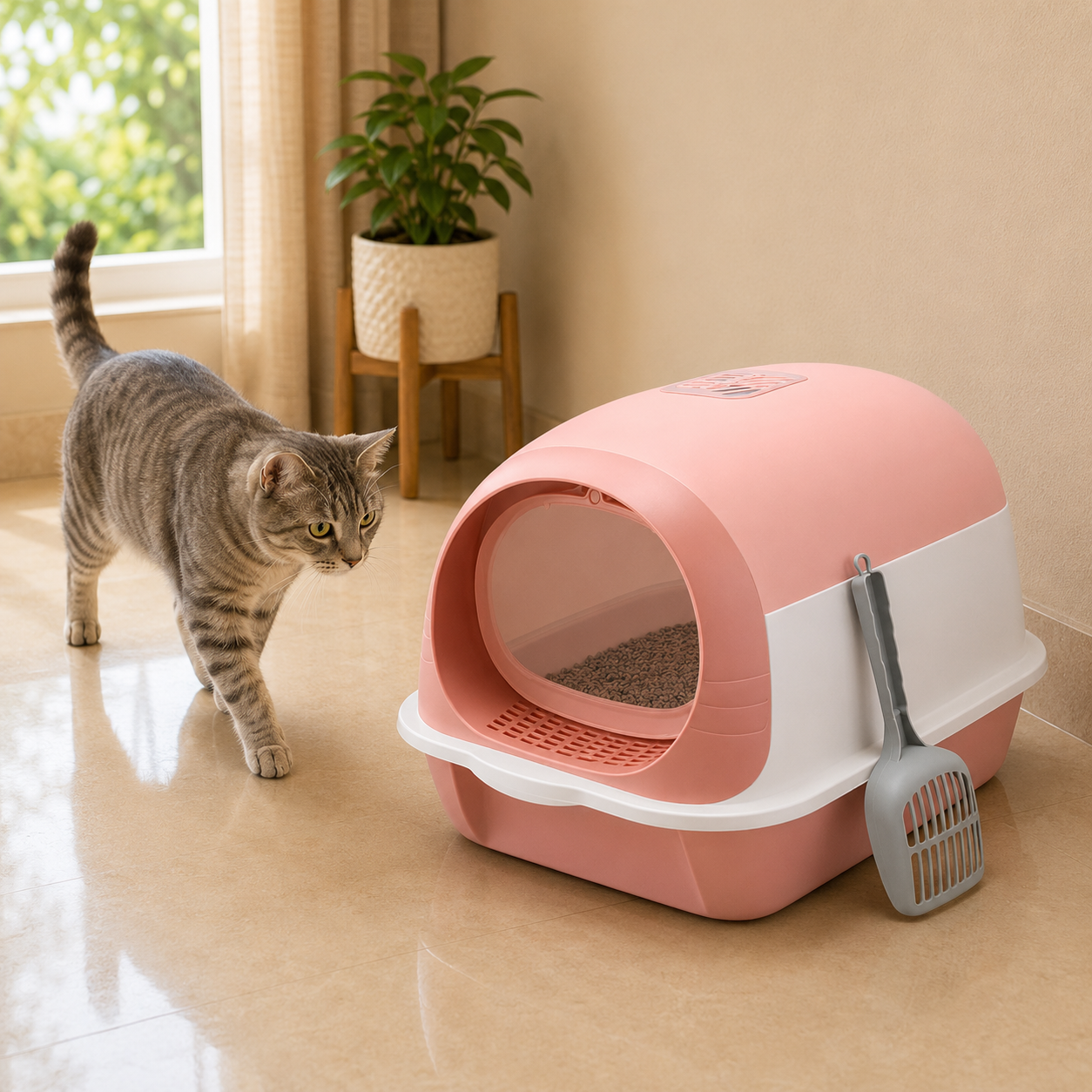 Paw Dome CAT LITTER BOX