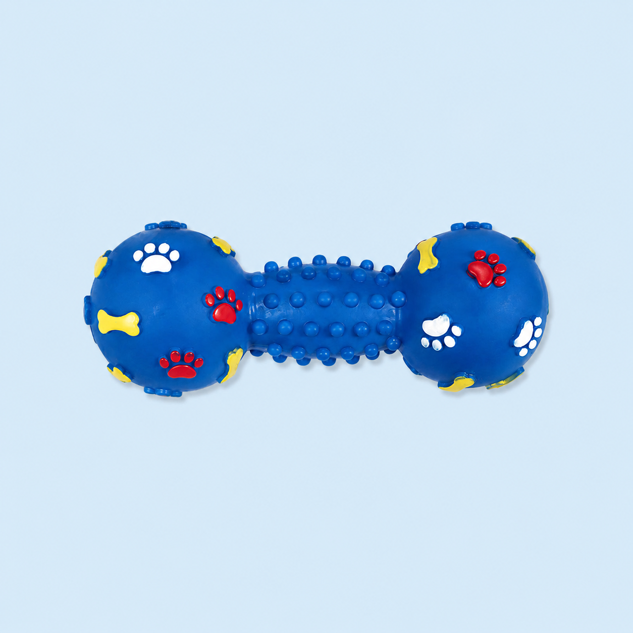 Dokitti Dumbbell Dog Toy with Squeaker