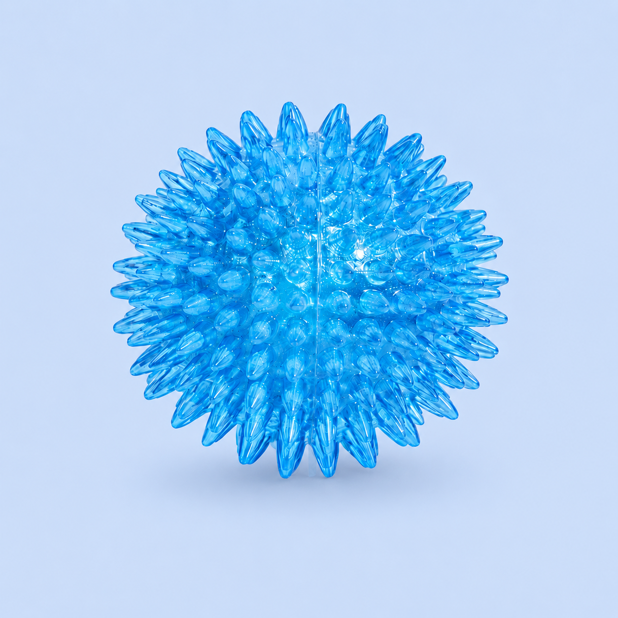 Dokitti TPR Spiky Ball Dog Toy with Squeaker