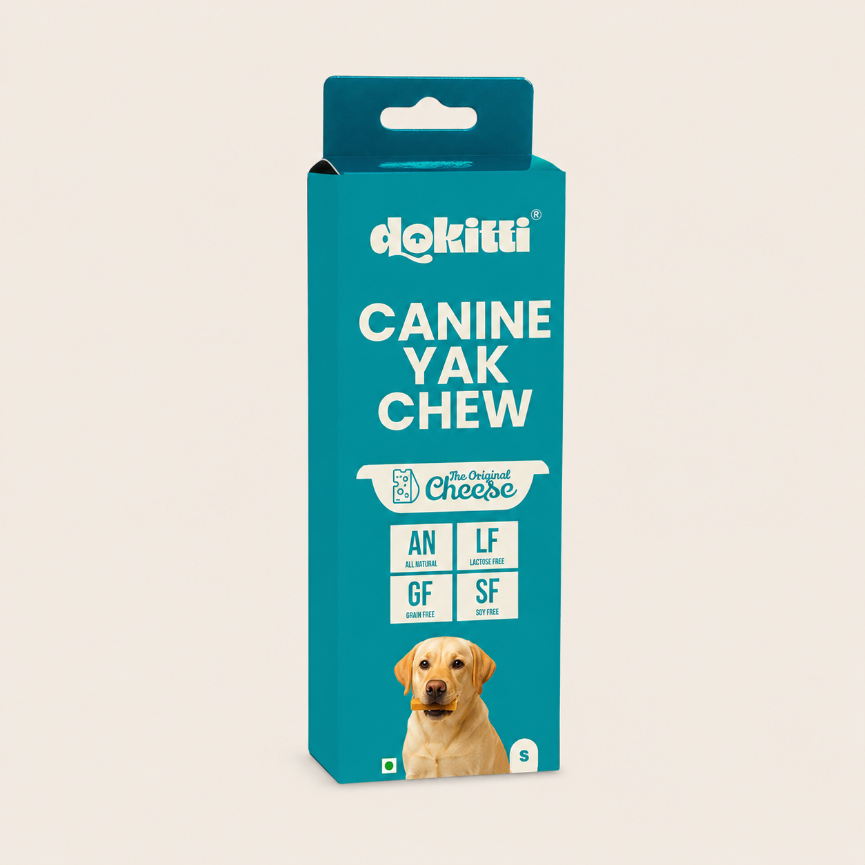 Dokitti Canine Yak Chew, Cheese – Long-Lasting | 25g