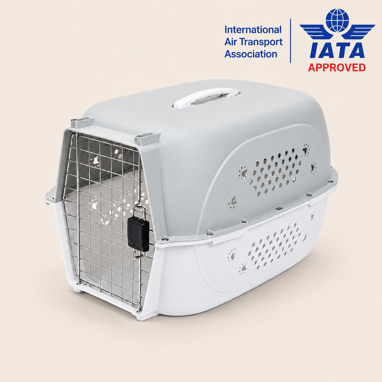 Dokitti Pawport Neo – IATA-Approved Pet Travel Crate for Small & Medium Dogs