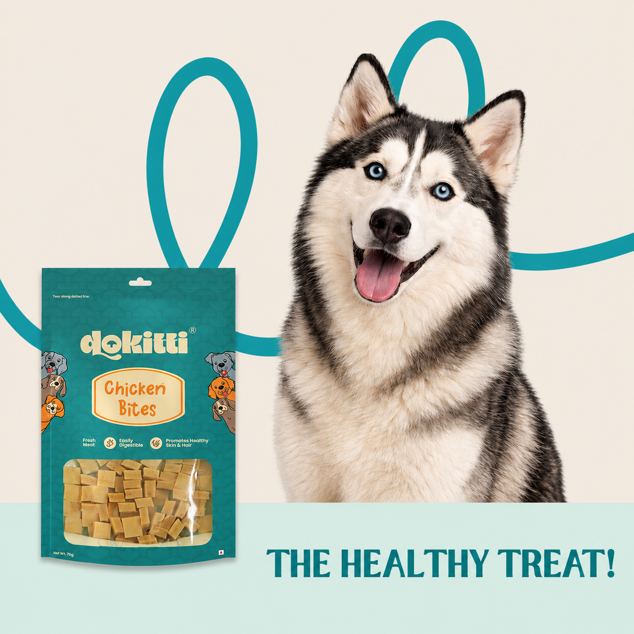 Dokitti Chicken Bites – Dog Training Treats