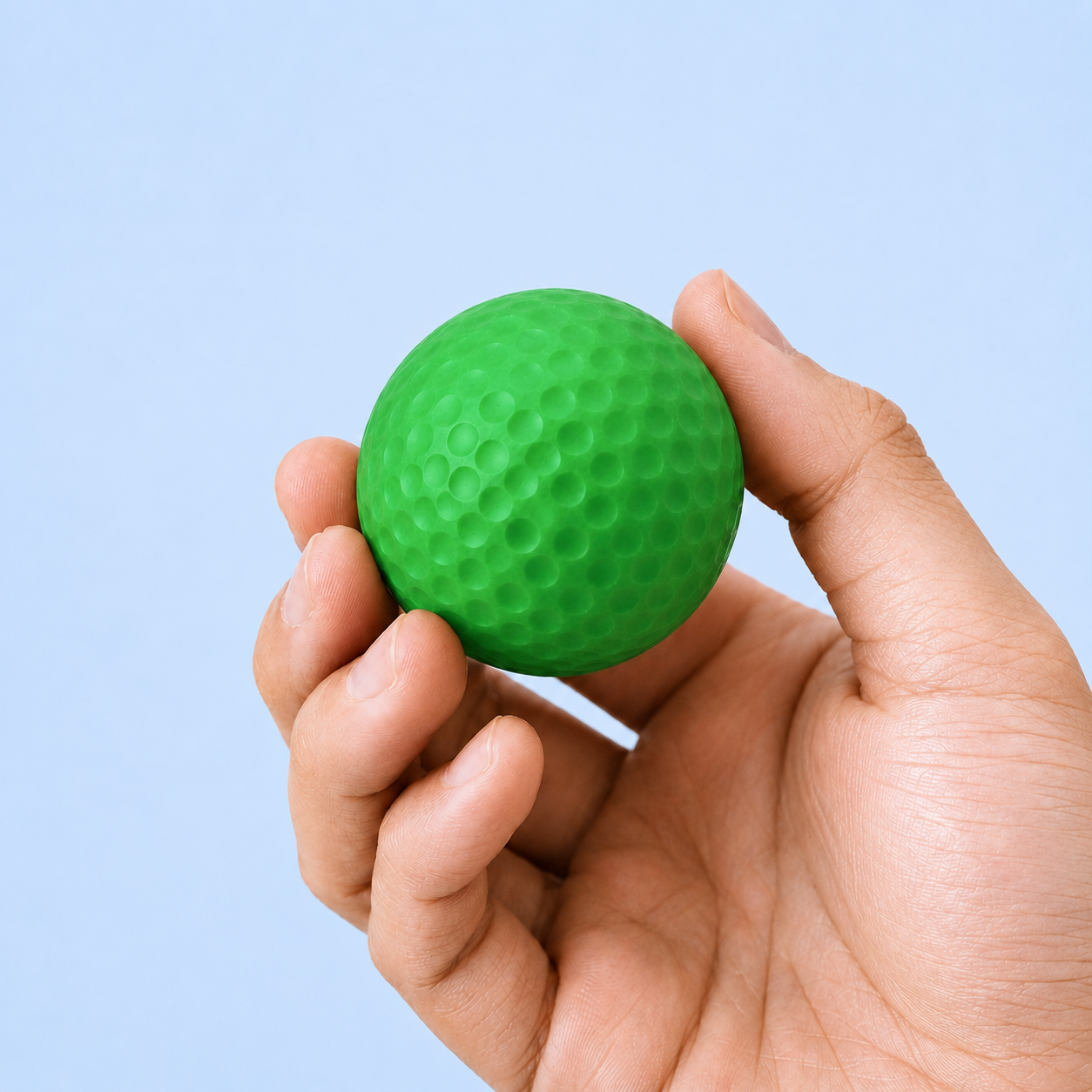 Dokitti EVA Golf Ball for Dogs – Bouncy Fetch & Interactive Toy, Green