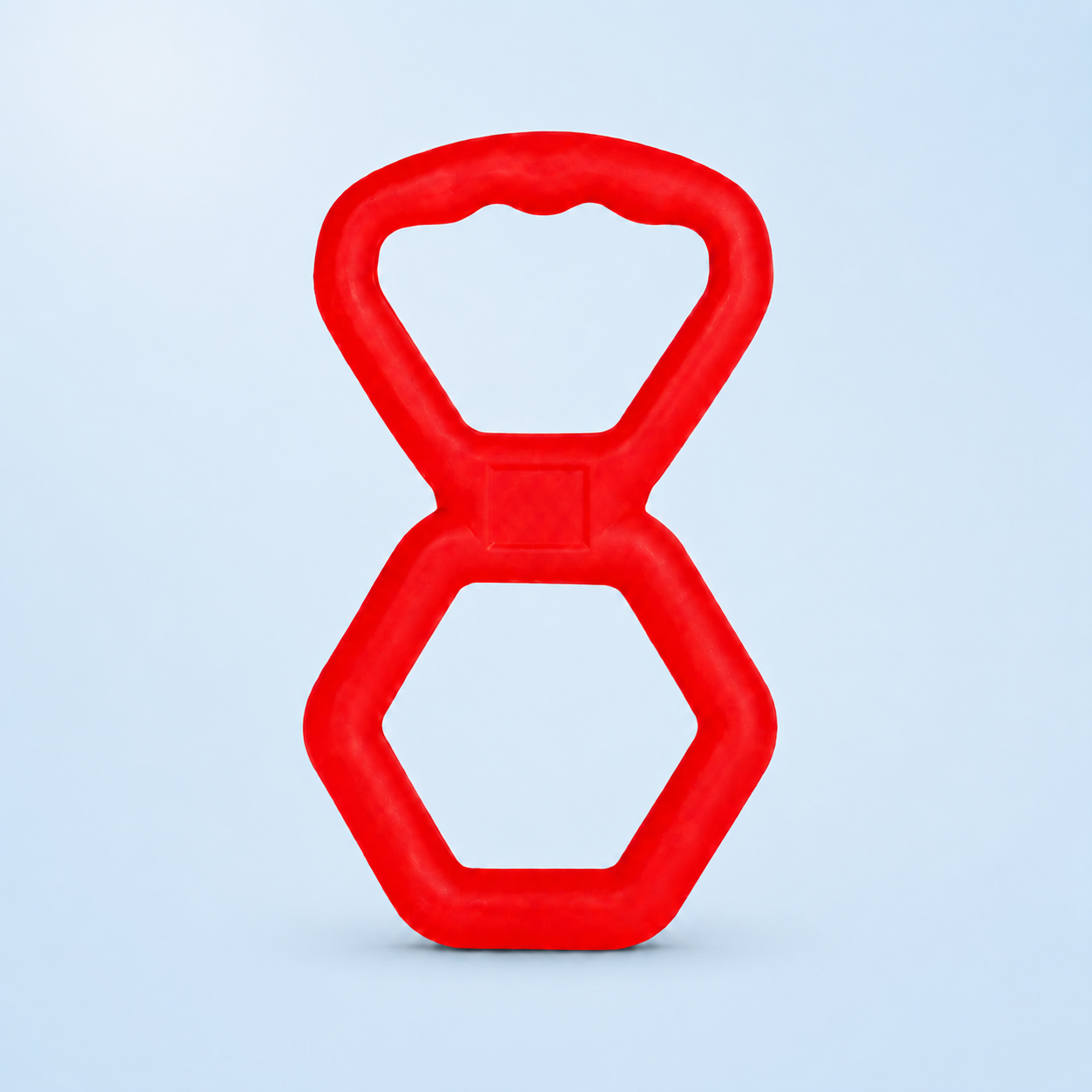Dokitti Strong Rubber Tug Toy for Dogs- Red