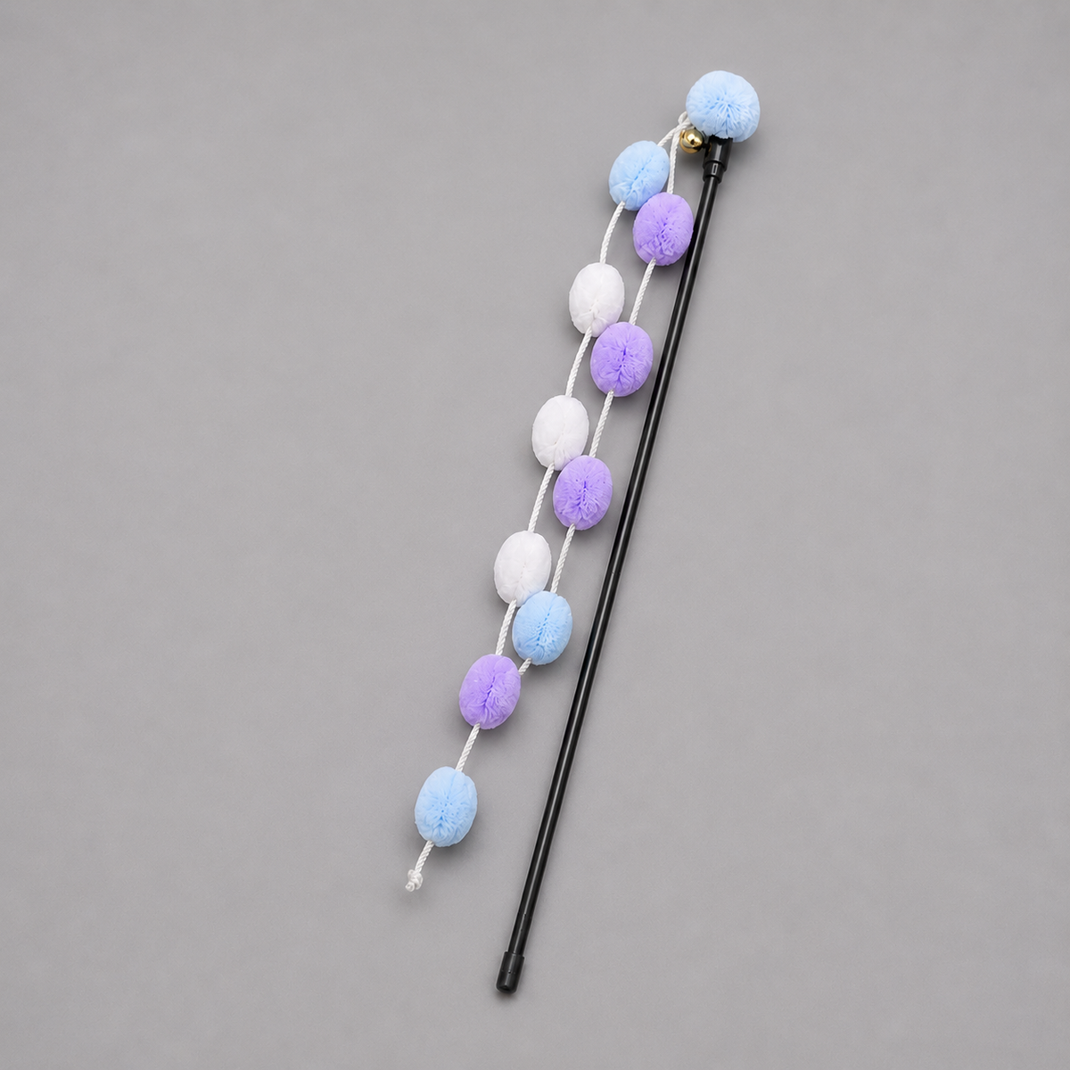 POMPOM CHASE CAT TEASER WAND