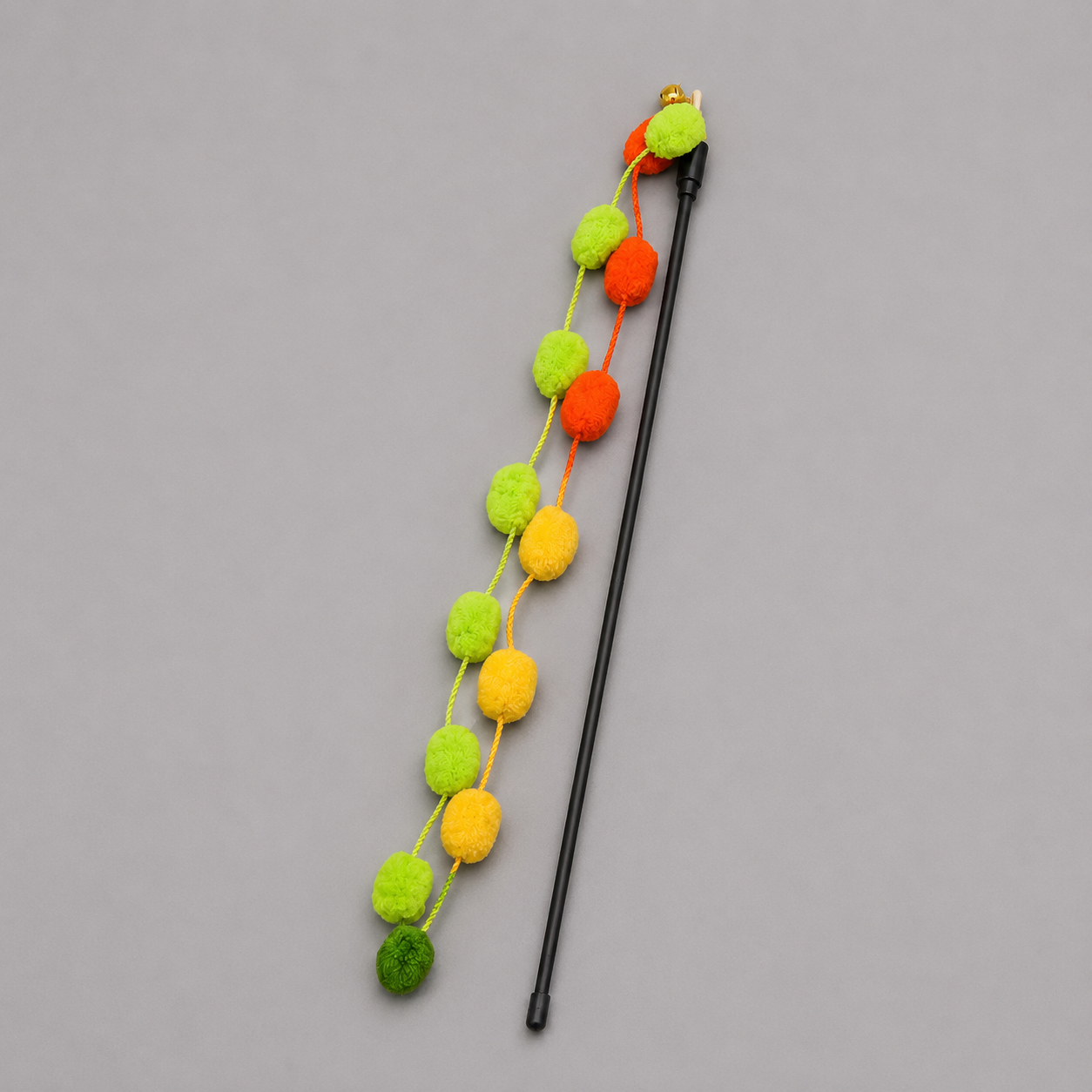 POMPOM CHASE CAT TEASER WAND