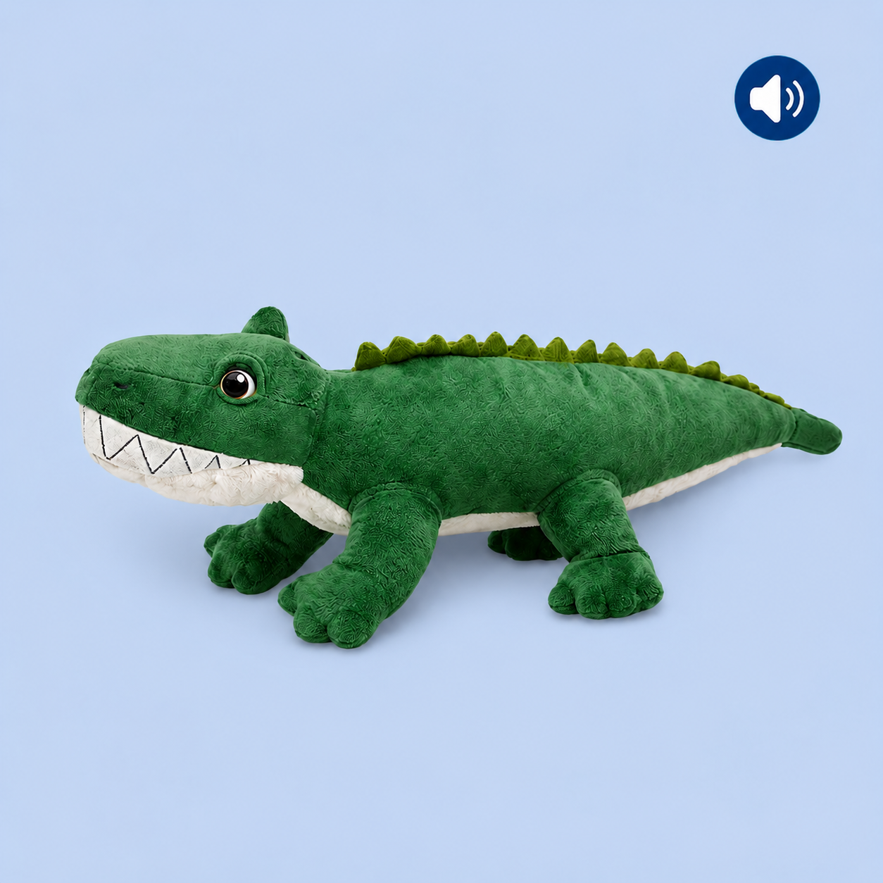 Dokitti SoftCroc Plush Dog Toy with Squeaker