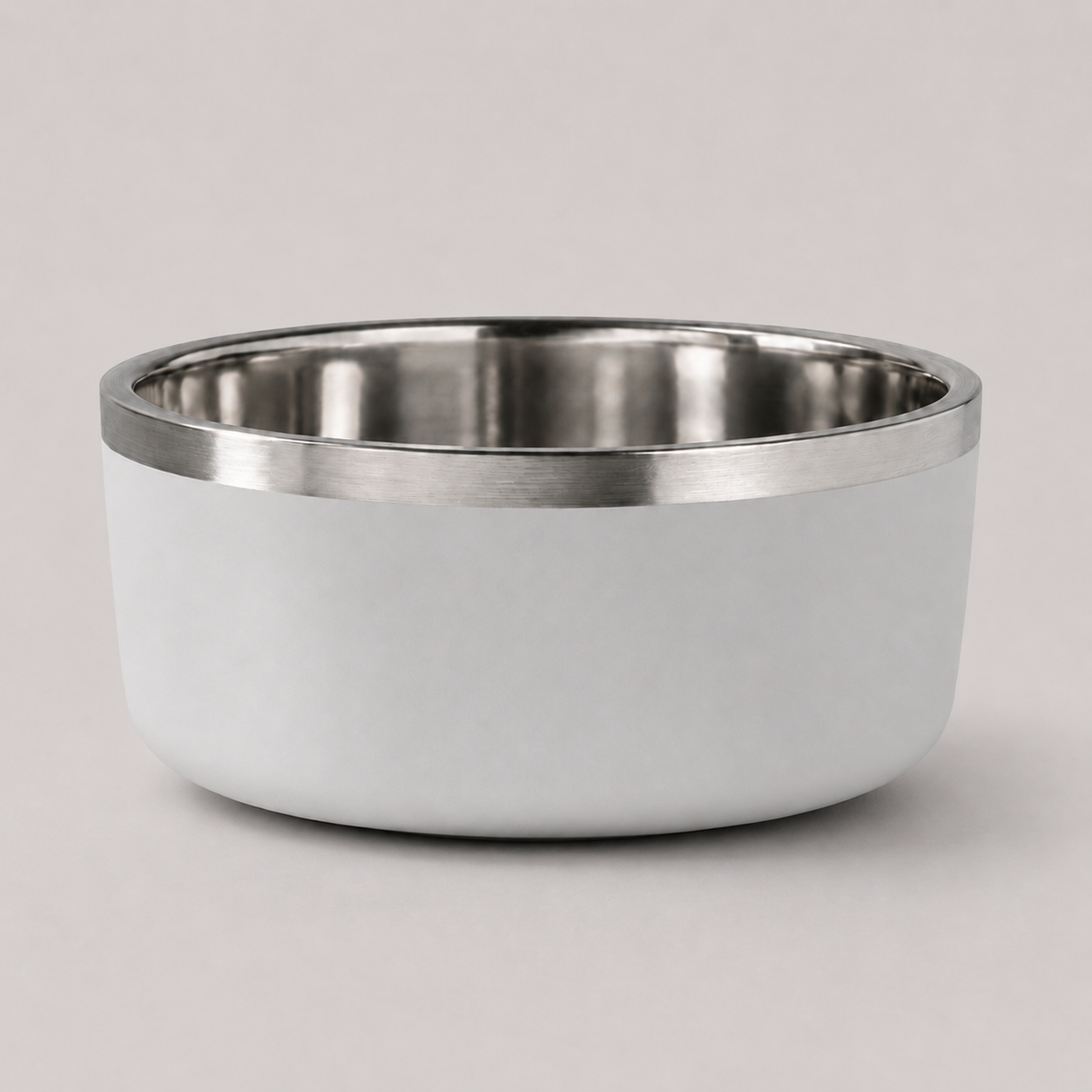 Dokitti SS Double Wall Bowl- Grey