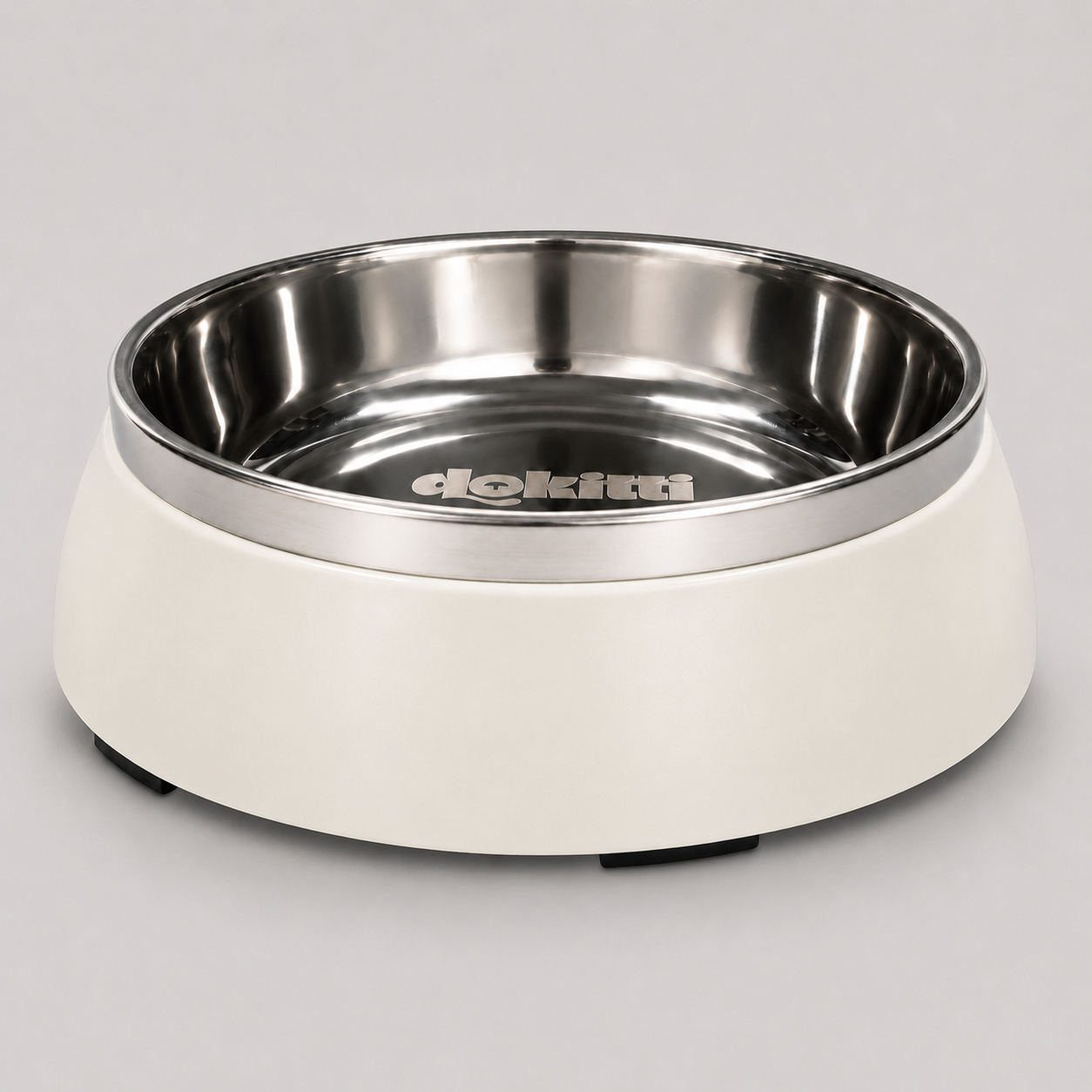 Dokitti Fusion Non-Slip Steel Pet Bowl