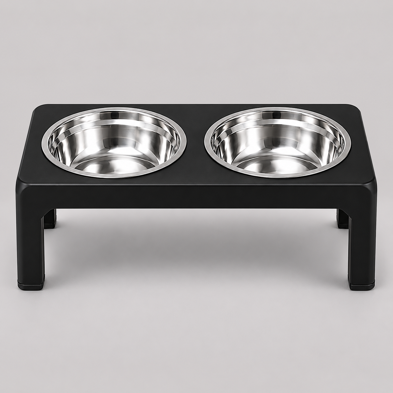 Adjustable Four Height Bowl Stand