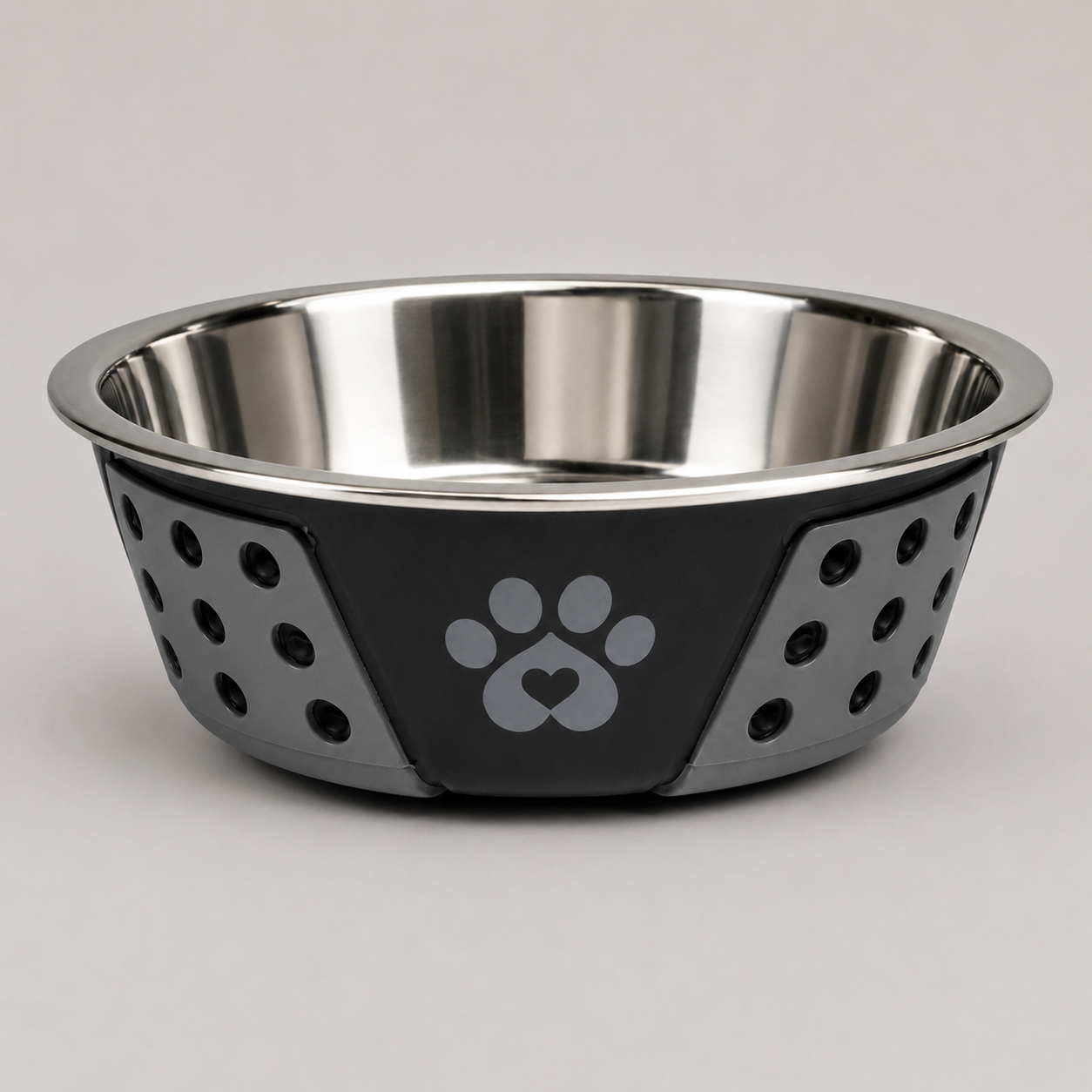 Dokitti Mosa Anti-Slip Steel Bowl