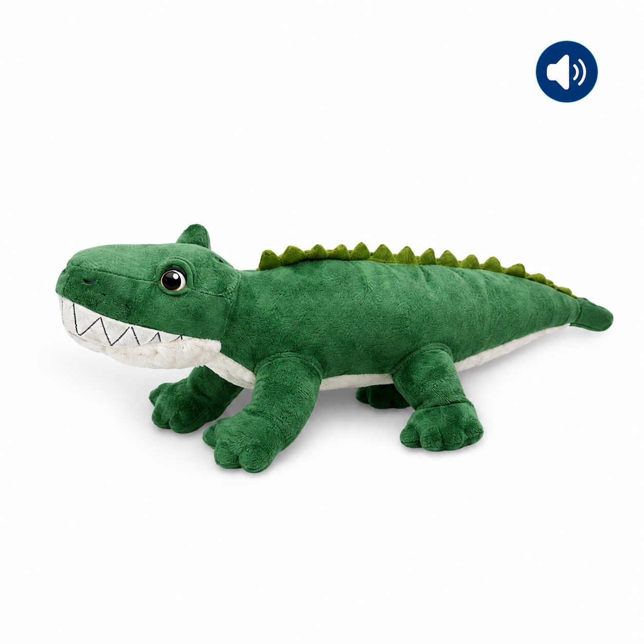 Dokitti SoftCroc Plush Dog Toy with Squeaker