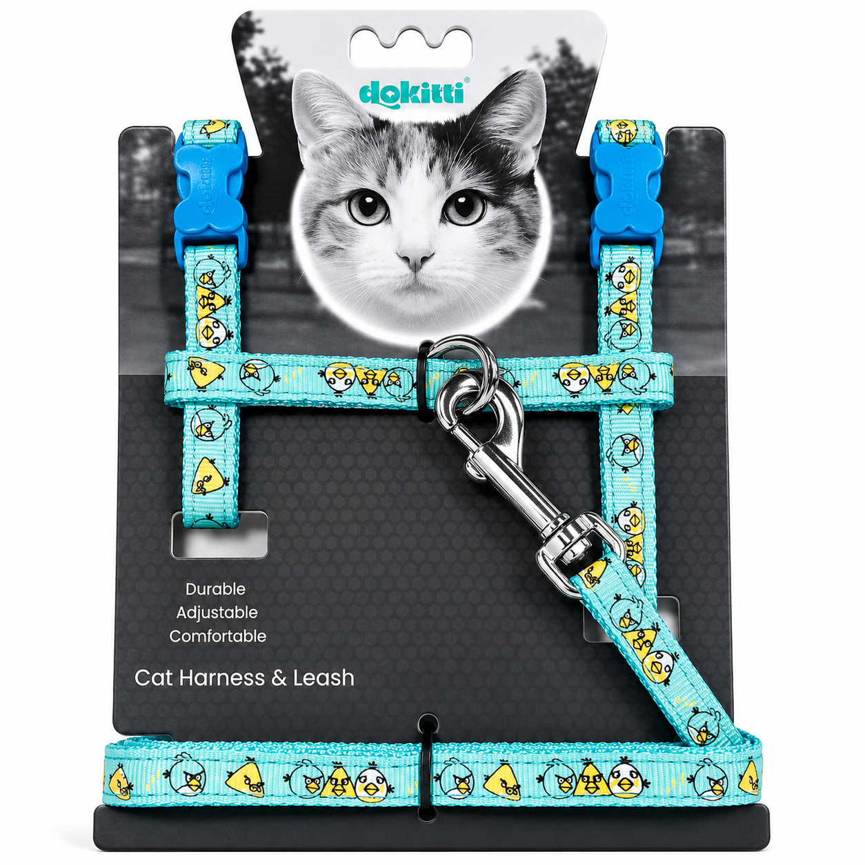 ANGRY BIRD CAT LEASH & HARNESS SET