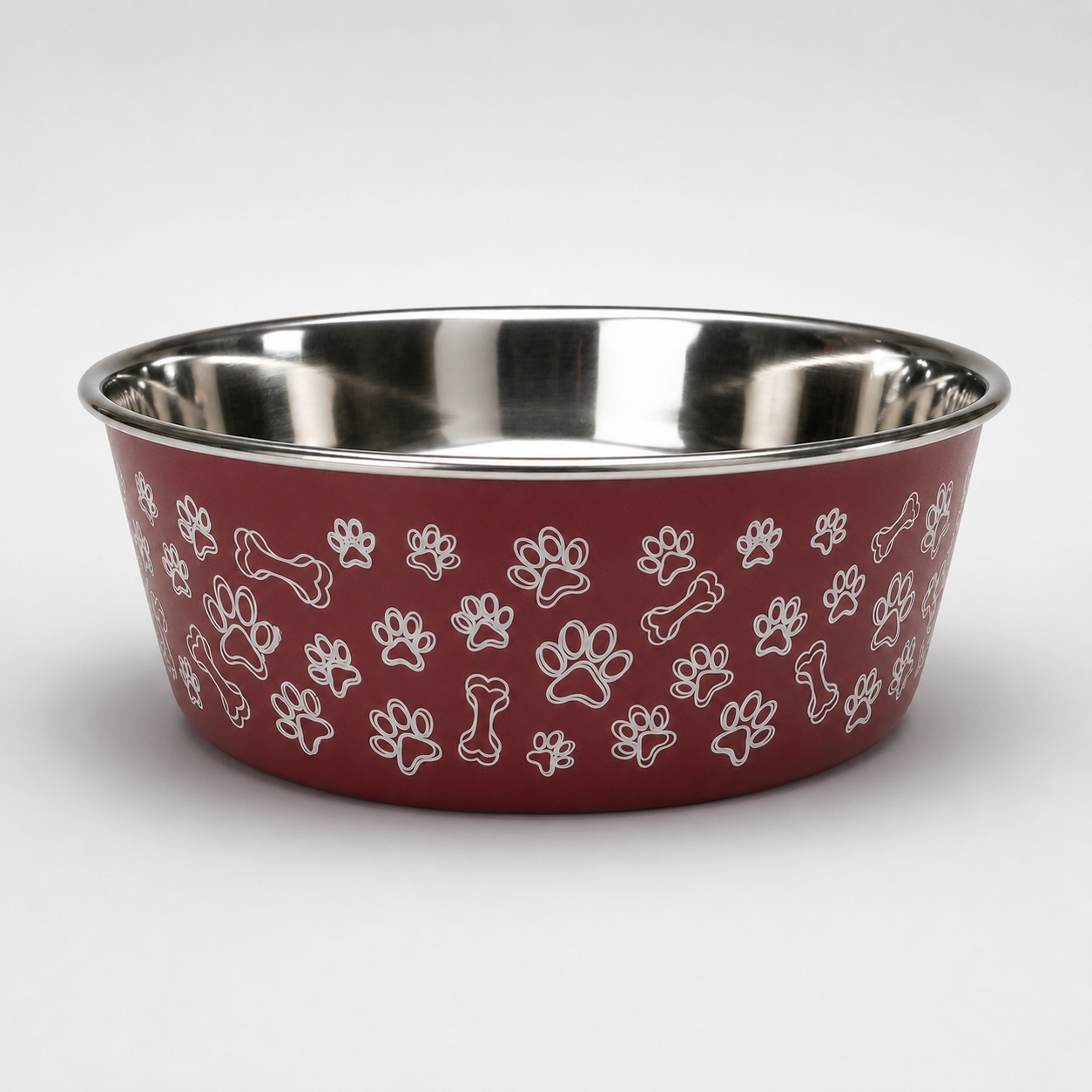 Dokitti Bonded Fusion Steel Pet Bowl- XL