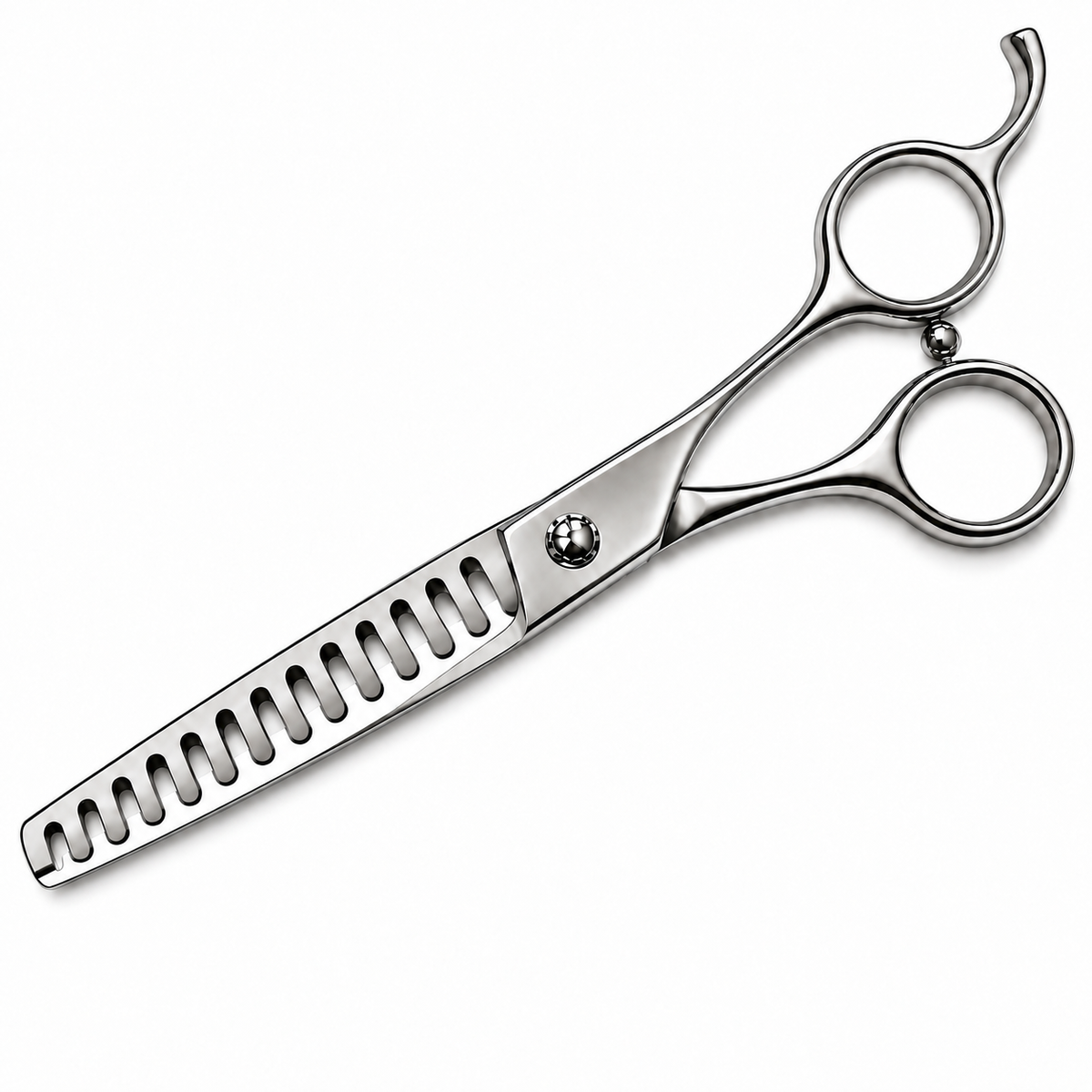 Drooma Professional Dog Grooming Chunker Scissors | Stainless Steel Wide Tooth Pet Chunking Shear with Finger Rest | Blending & Finishing for Dogs & Cats