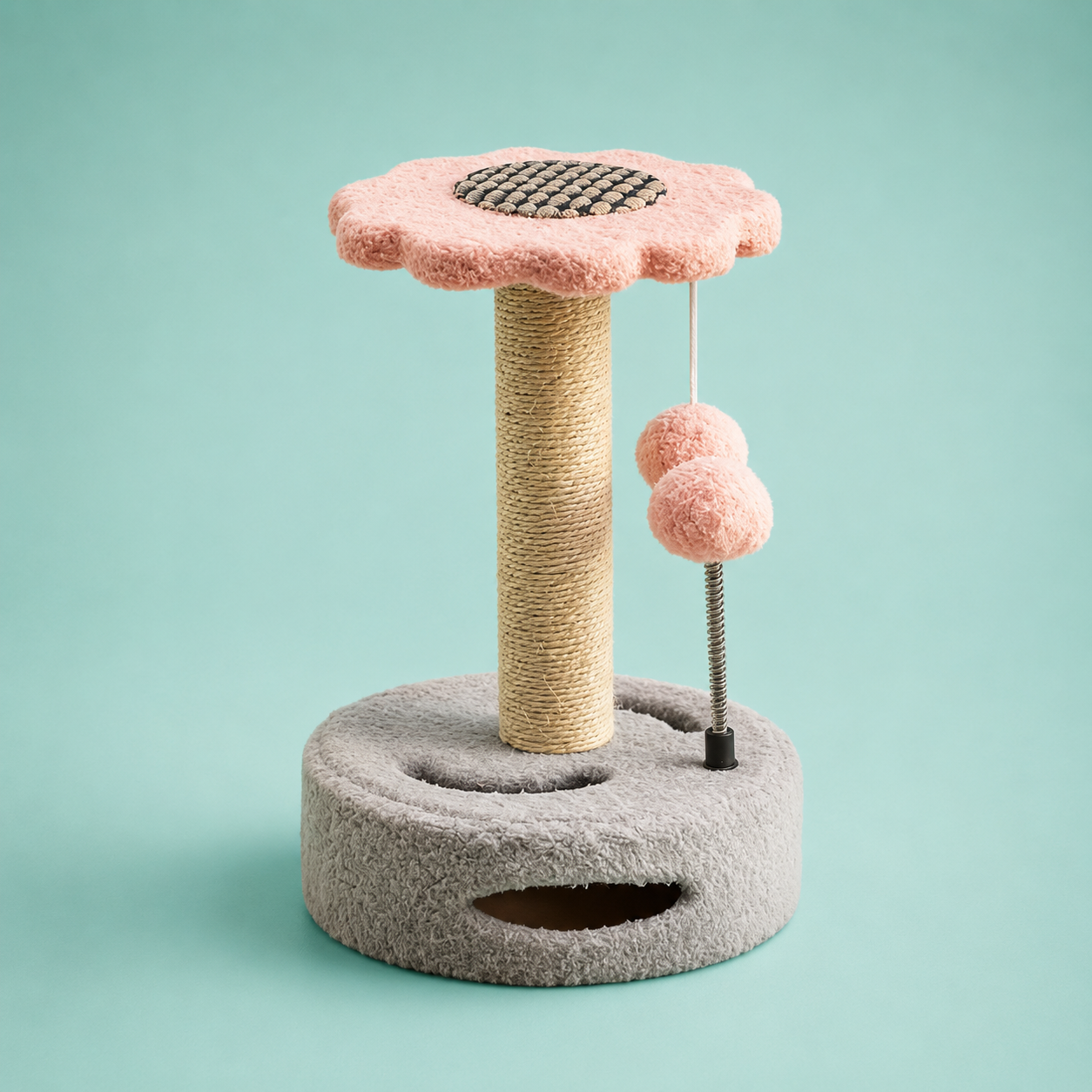 BLOSSOMPLAY CAT SCRATCHER DEN