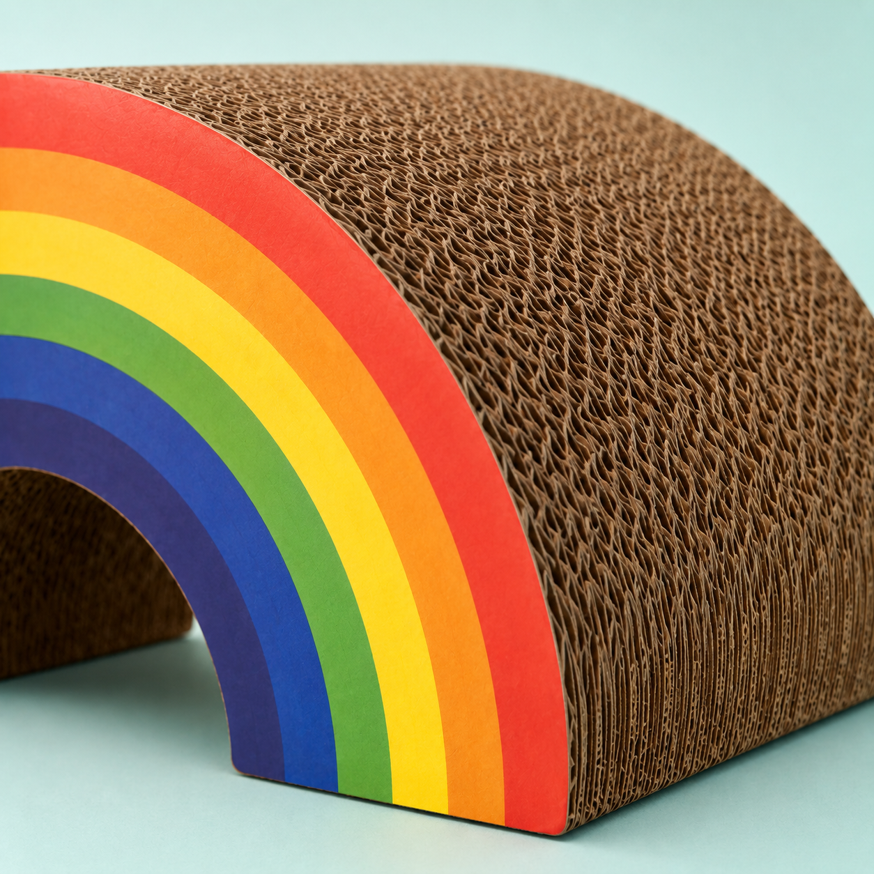 Rainbow Cat Scratcher