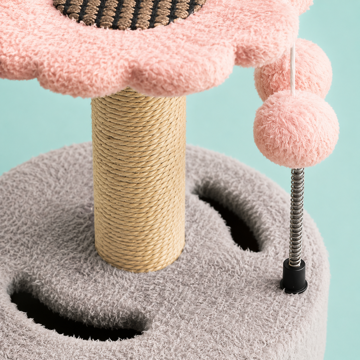 BLOSSOMPLAY CAT SCRATCHER DEN