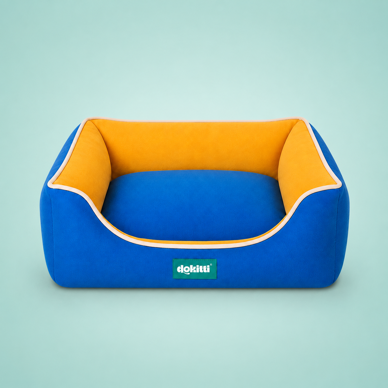 Dokitti Blue & Yellow Lounge Bed