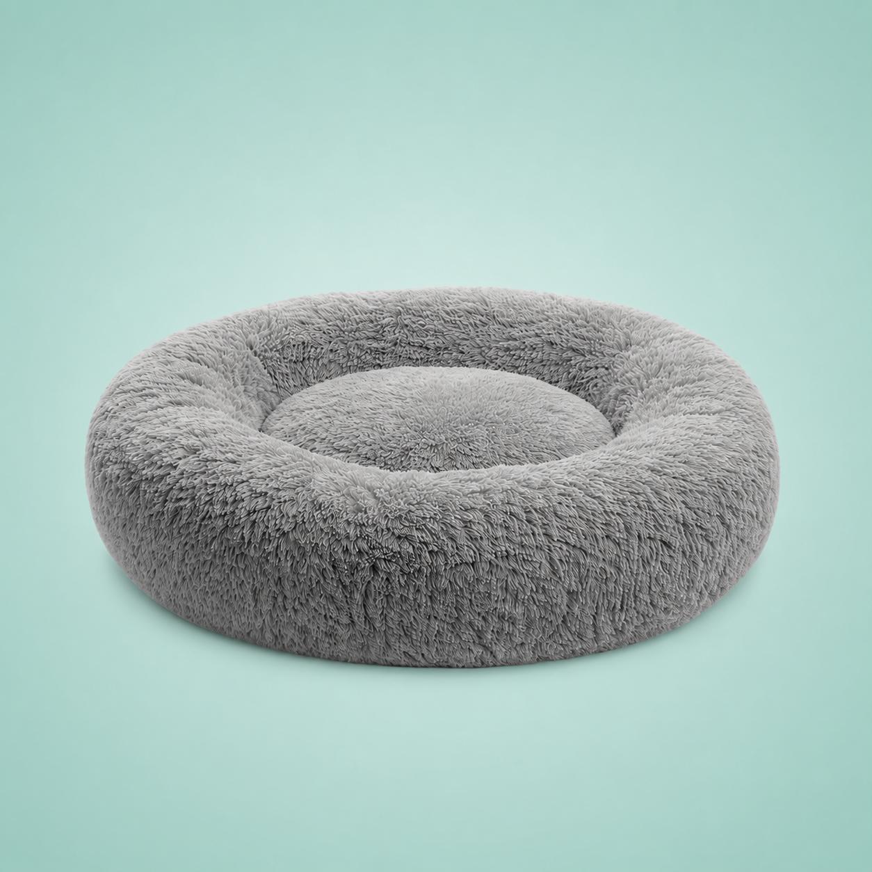 Dokitti Calming Donut Dog Bed – Grey
