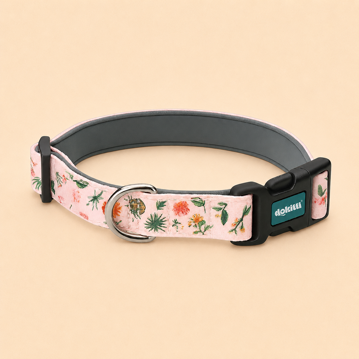 Printed Collar with Neoprene Padding (Medium)
