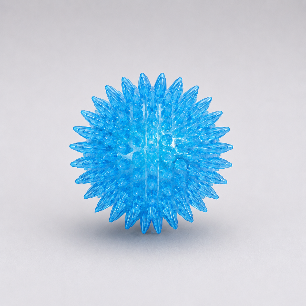 Dokitti TPR Spiky Ball Dog Toy with Squeaker