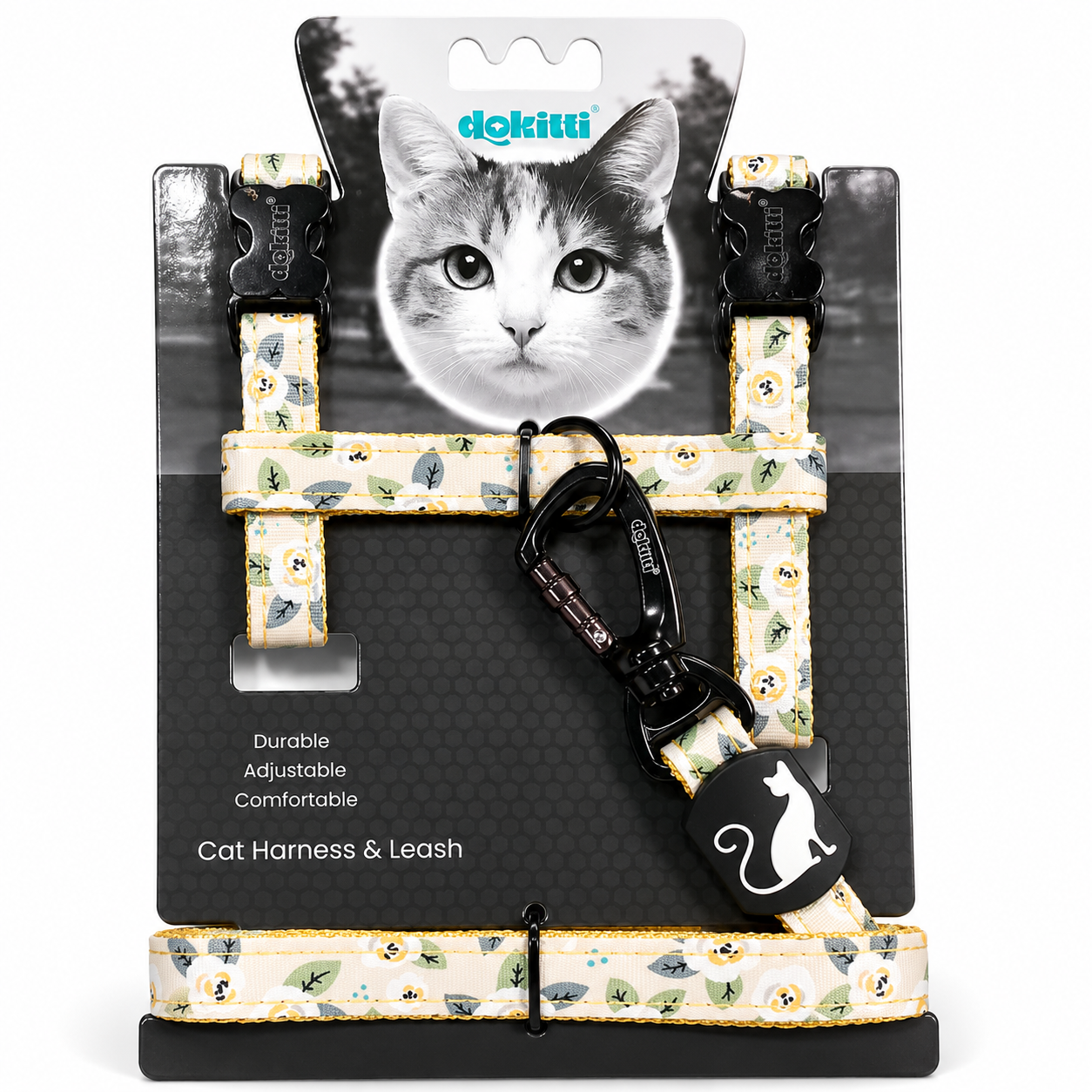 BLOSSOM CAT LEASH & HARNESS SET