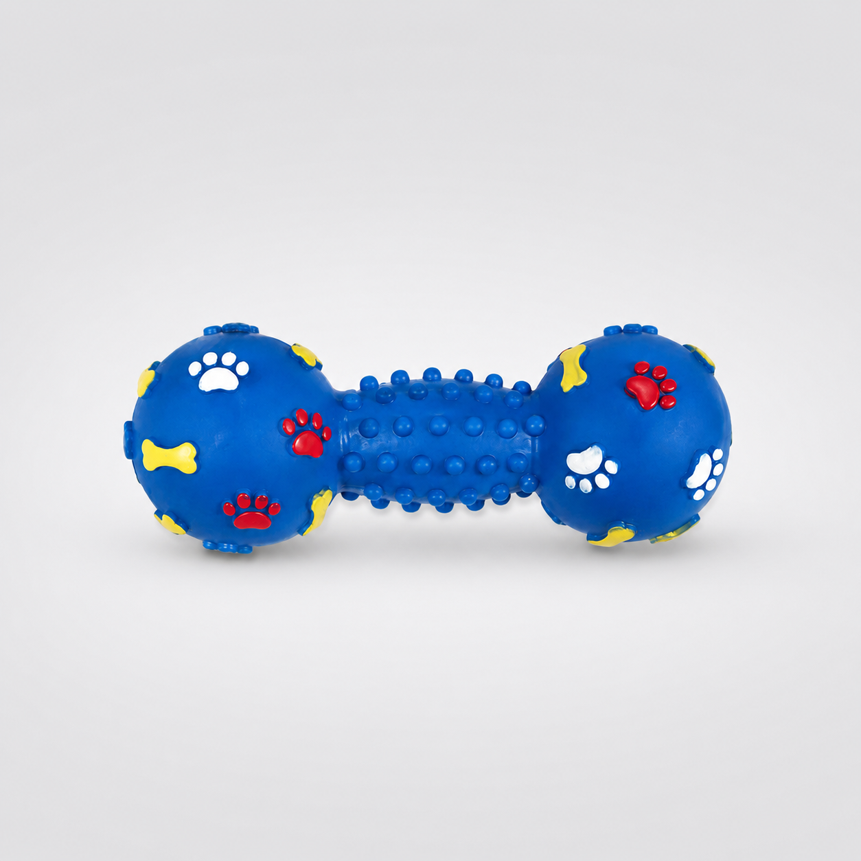 Dokitti Dumbbell Dog Toy with Squeaker