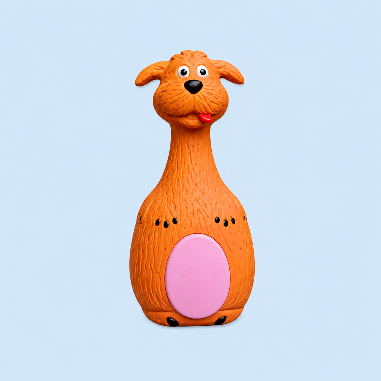 Dokitti Latex Dog Character Toy with Squeaker