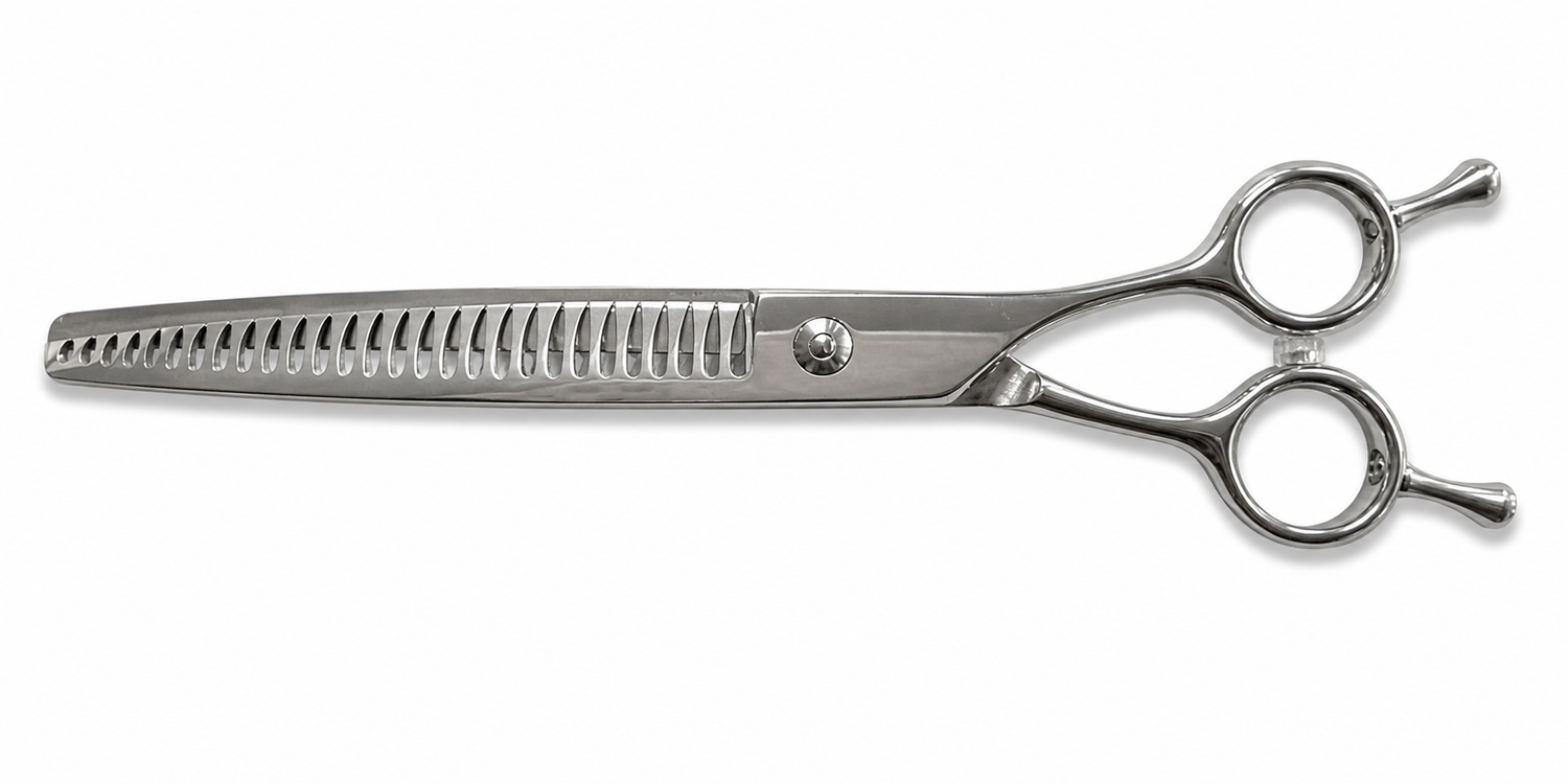 Curved Chunker 7.5 Inch Scissors for Professional Grooming