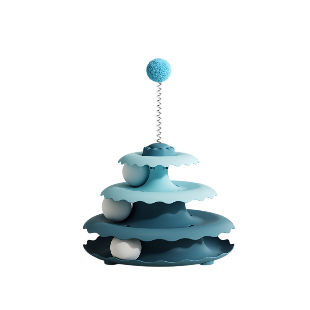 WHIRL-STACK CAT ROLLER TOWER