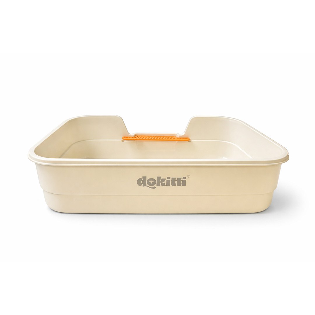 OPEN-TOP CAT LITTER TRAY