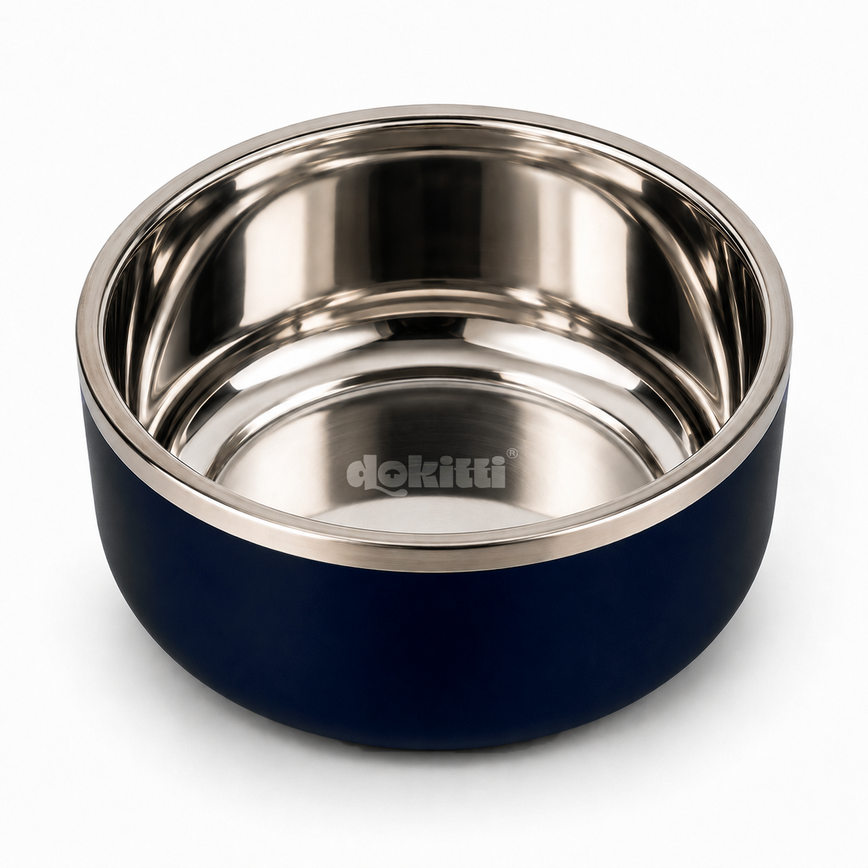 Dokitti Fusion Double Wall Steel Bowl