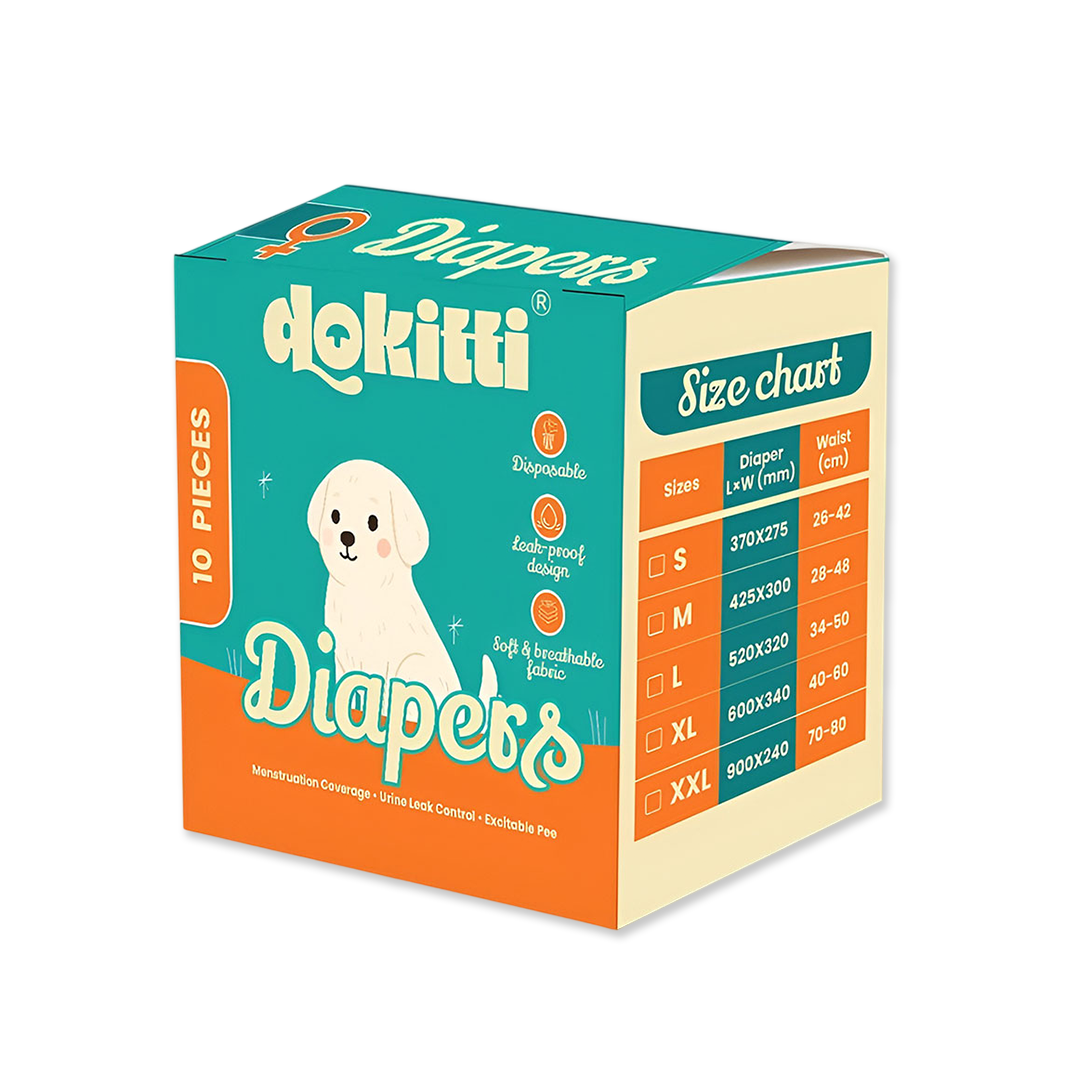 Female Dog Diaper(10pcs Pack)