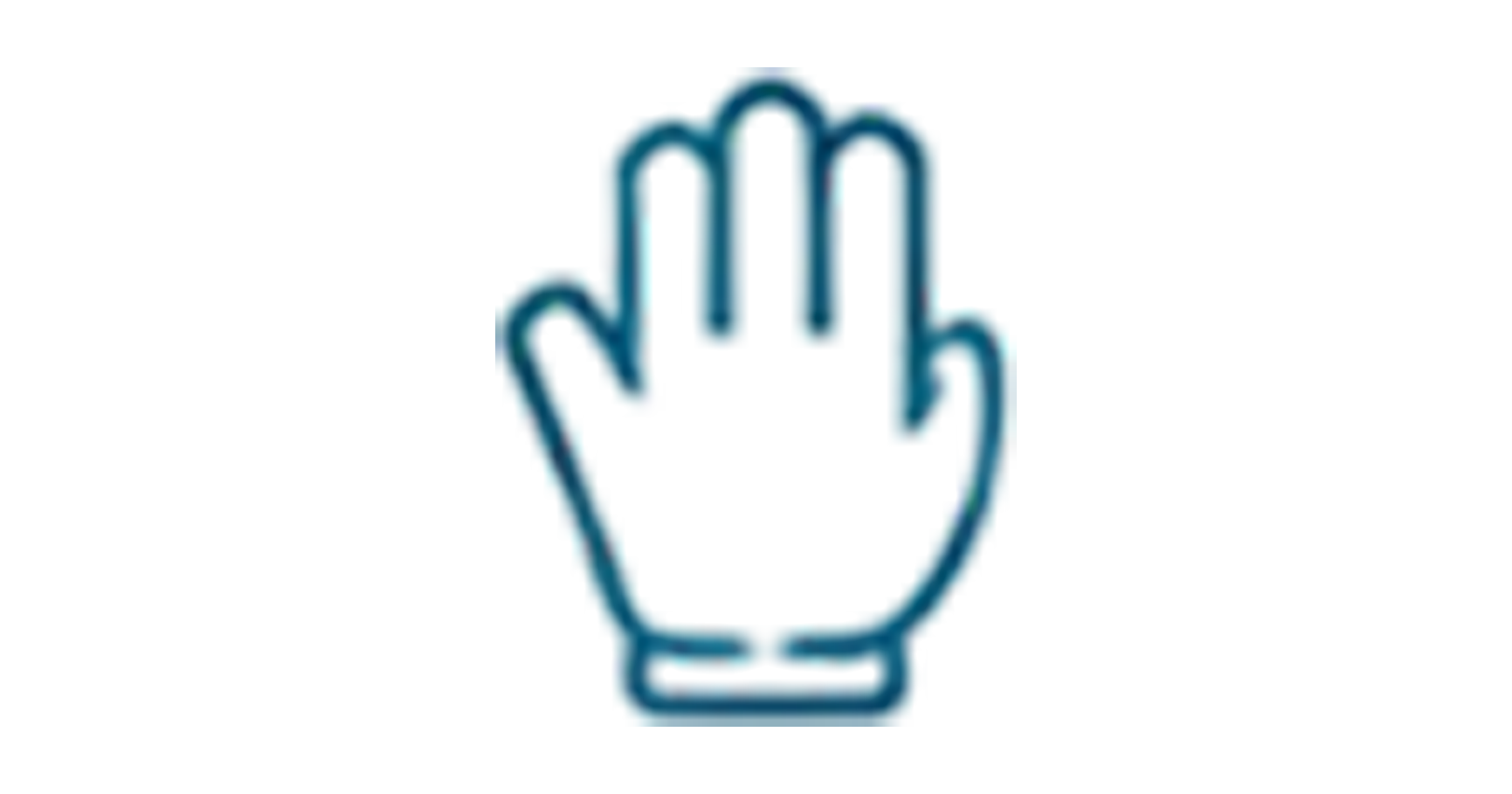 grooming gloves icon 
