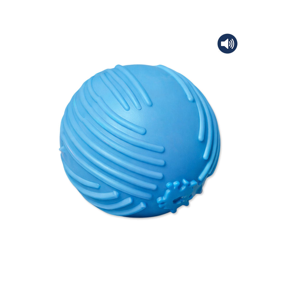 Dokitti Bouncy Rubber Ball Dog Toy with Squeaker