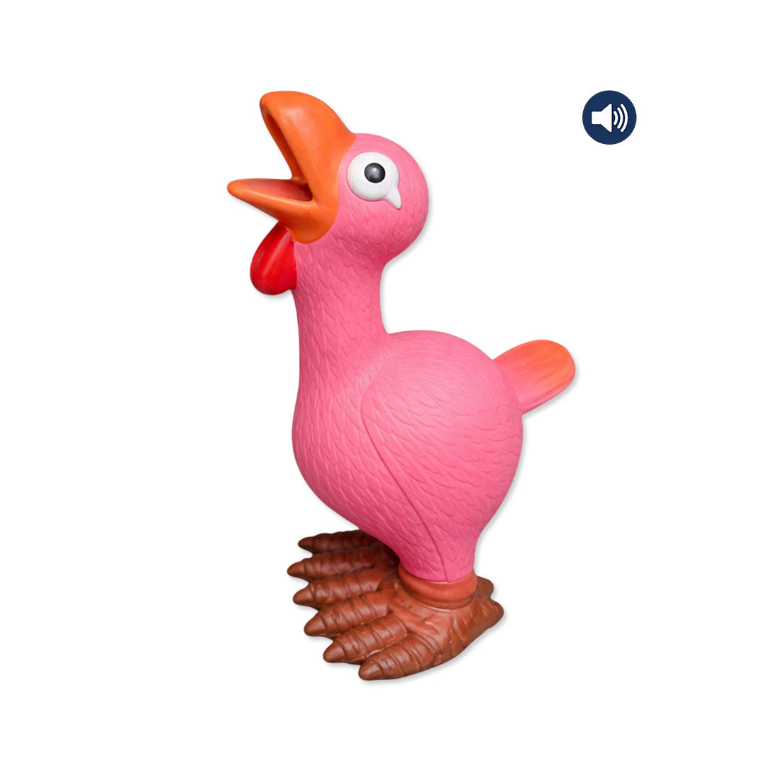 Dokitti Turkey Latex Dog Toy with Squeaker