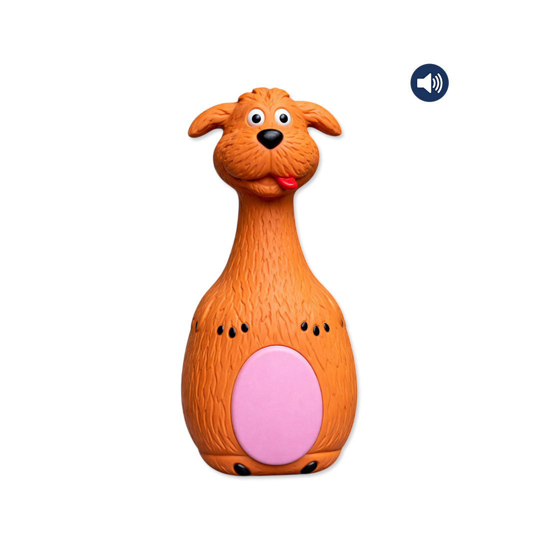 Dokitti Latex Dog Character Toy with Squeaker